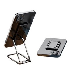 스트릿램프 360도 회전 사각 휴대폰 스마트링, 블랙, 2개