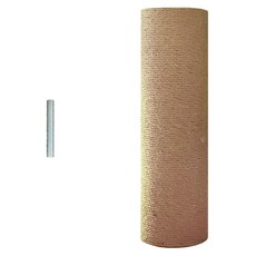 毛皇上 頂天立地貓爬架配件 劍麻柱 40cm 附螺絲, 劍麻色, 1個