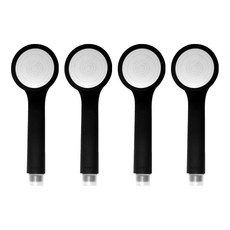 bathtem 霧面黑風淋室, 啞光黑, 4個