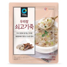 청정원 우리쌀 쇠고기죽, 60g, 1개
