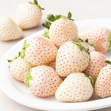 과일진심 하동 화이트 딸기 특, 350g, 1개