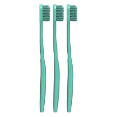 Live orals Live V型切割矯正牙刷 薄荷, 3個, 1入