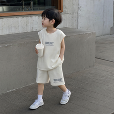 Starbean 男童運動無袖短褲套裝