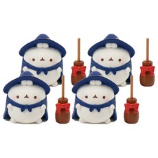 Molang 童話系列 魔法 Molang 公仔套組, 4個