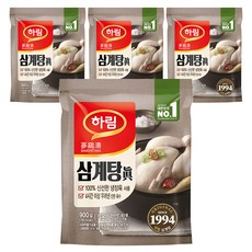 하림삼계탕, 4개, 900g