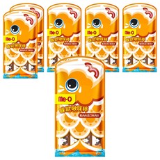 Me-O 咪歐 貓用啾咪棒 雙重美味 健康配方, 雞肉 + 南瓜, 60g, 6袋