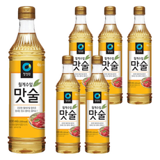 청정원 월계수잎 맛술, 830ml, 6개