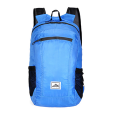 디에닐 85그램 접이식 아웃도어 배낭 20L, 블루