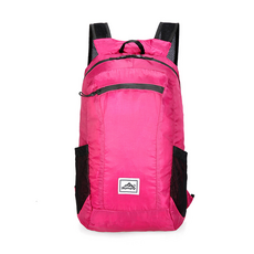 Dienil 85公克 可折疊戶外後背包 20L, 粉紅色