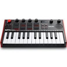 AKAI MPK mini Play MK3 USB 鍵盤, 混合顏色, 單一商品, 1個