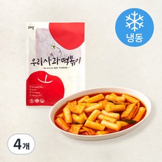 오마뎅 우리사과 떡볶이 (냉동), 462g, 4개