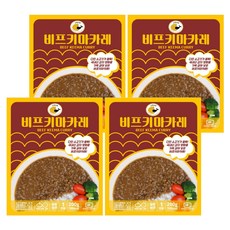 KoreCurry 牛肉塊咖哩, 200g, 4個