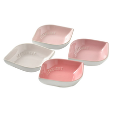 LE CREUSET 櫻之雪花瓣碟 13cm 4個, 1組, 粉紅色