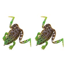 That's That 青蛙軟式路亞釣魚假餌 6.5cm, 2個, 8