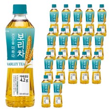 롯데칠성음료 더하다 보리차 PLUS, 500ml, 18개