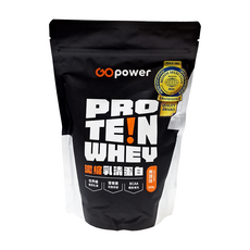 GOPower 果果能量 濃縮乳清蛋白飲 無調味, 500g, 1包