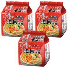 KORMOSA 韓寶 泡菜火鍋麵 110g 4包, 12包
