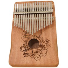 Casacoji 17音 桃花心木 卡林巴琴, 1個