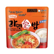 이지밥 라면애밥 짬뽕맛, 110g, 1개