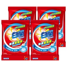 白蘭 除蟎過敏原配方 強效傳統洗衣粉, 4.25kg, 4包