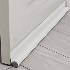 아이끌레 유아용 방문 발끼임방지 바닥 문틈 틈새막이, 화이트, 2개