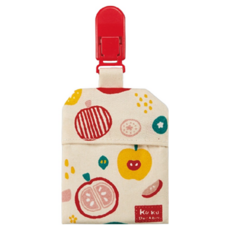 KU 順風順水平安袋 紅蘋色 嬰幼兒外出必備 奶嘴夾 手帕夾, 1個