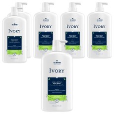아이보리 마일드 앤 젠틀 바디워시 알로에향, 798ml, 6개