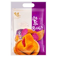 古道 紫心Q餅 台灣風味點心, 280g, 1袋