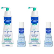 무스텔라 스텔라토피아 클렌징 크림 200ml + 노-린스 클렌징 워터 50ml 세트, 2세트
