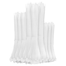 ender 軟式束線帶 大 200p + 中 200p + 小 200p 套組, 白色, 1套