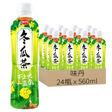 味丹 心茶道冬瓜茶, 560ml, 24瓶
