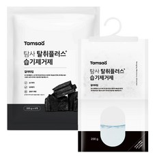 탐사 탈취플러스 습기제거제 걸이타입, 200g, 4개
