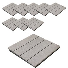 PAPA MADE DIY組裝式磁磚 9片, 米色磨砂, 1個