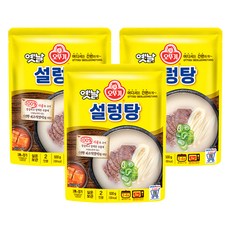 오뚜기옛날 설렁탕, 500g, 3개