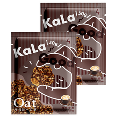 Oat+ 燕麥一口酥 咖啡榛果 上班族隨身必備小點心, 50g, 2包