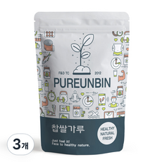 푸른빈 찹쌀가루, 3개, 1kg