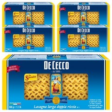 데체코 라자냐, 500g, 5개