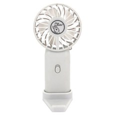 Anny Rabbit 安妮兔 手機座隨身風扇 可放桌面/手機 方便攜帶, HD-S184AN, 白色