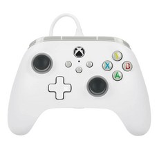 PowerA XBOX 有線遊戲手把 白色, 1519365-02, 1個