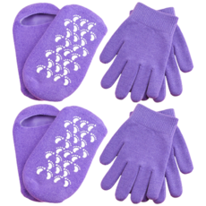 페이스바디 미용보습 굳은살 젤 장갑+풋팩 퍼플, 2개, 500g