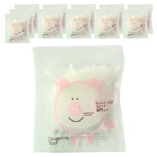 mamababa 水滴純蒟蒻海綿, 單一顏色, 12個