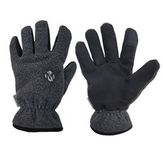 MMXIV 運動麂皮冬季防寒手套, 黑色