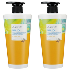 Angie Palace 安婕絲 NO.10 暖香橙花香水 無矽靈角蛋白護髮膜 - 深層滋潤 添加布荔奇果油 500mL, 2瓶