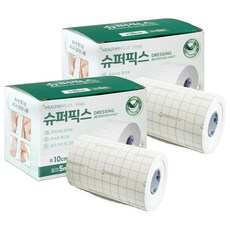 밴드골드 헬씨플러스 슈퍼픽스 드레싱밴드, 2개, 1개입