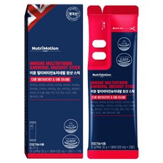 뉴트리모션 이뮨 멀티비타민 미네랄 원샷 스틱, 1개, 7회분