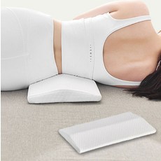 Adelin 腰椎靠枕 靠墊, 白色
