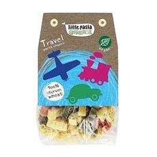 Little Pasta 小小帕斯達 交通工具造型義大利麵, 100%杜蘭小麥粉製成, 素食可用, 250g, 1包