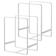 小麥購物 日式廚房碗盤架 餐盤架 C005 219g, 白色, 2個