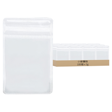 小麥購物 飾品PVC收納袋 D109 小 2g, 100個, 透明色