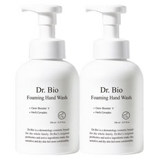 Dr.Bio 泡沫洗手液, 500ml, 2個